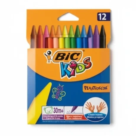 bic kids plastidecor crayons