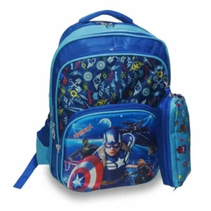 Cartable 3 poches 2 Pièces design 3D