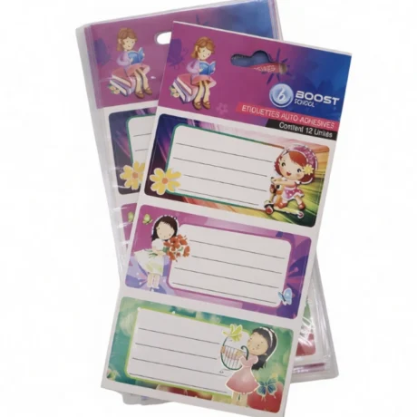 Étiquettes scolaires Robusta Girl