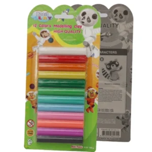 Pâte à Modeler 12 clay couleurs