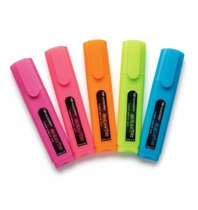 Accord Marqueurs fluorescent Surligneur