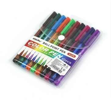 Ballpoint Pen Set 10 Colors BilaRO