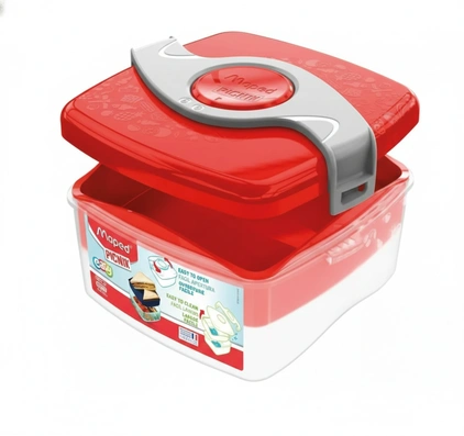 Boîte à déjeuner enfant 1400ml Rouge Picnik – Maped