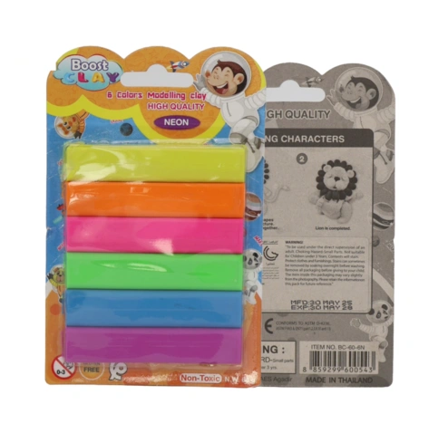 Boost Pâte à Modeler 6 couleurs