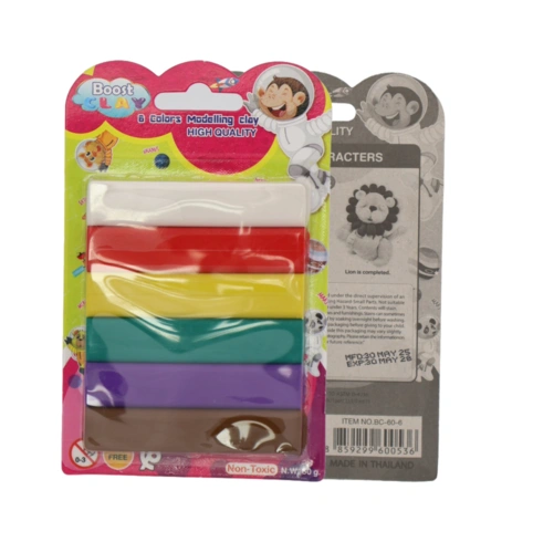 Boost high Quality Pâte à Modeler 6 couleurs