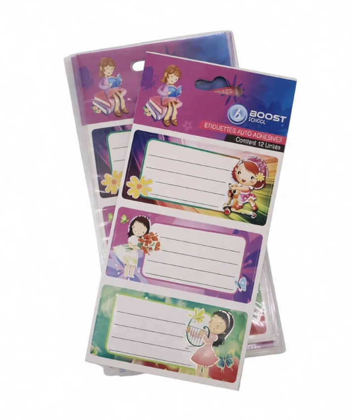 Étiquettes scolaires Robusta Girl