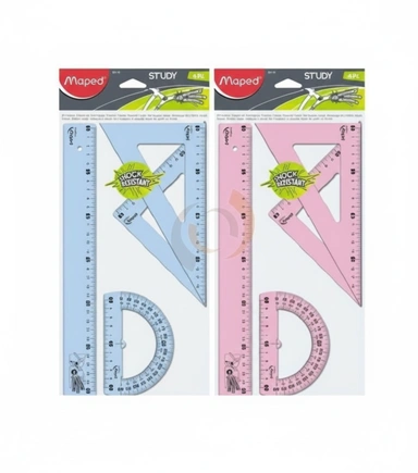 Kit de Traçage 30cm Study Choc Incassable 4 pièces MAPED