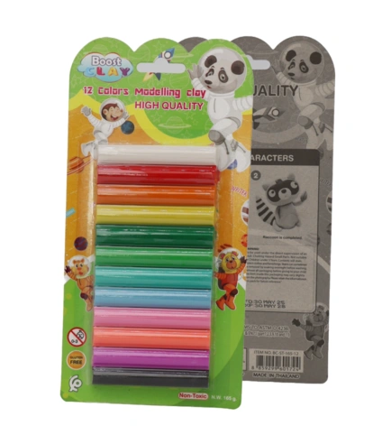 Pâte à Modeler 12 clay couleurs