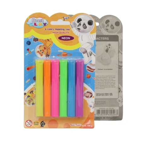 Pâte à Modeler 6 couleurs