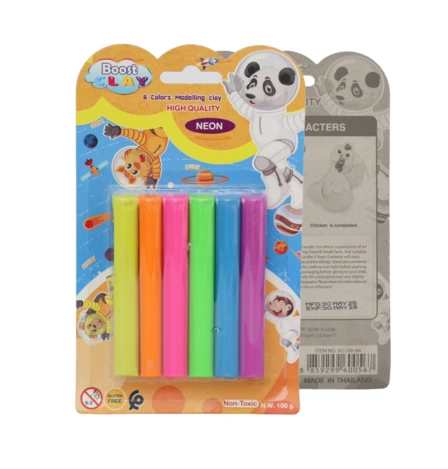 Pâte à Modeler 6 couleurs