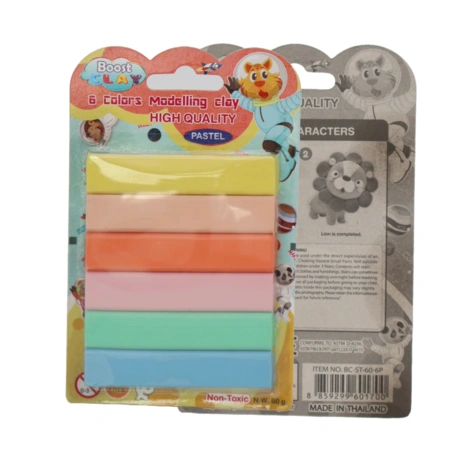 Pâte à Modeler 6 hight Boost couleurs