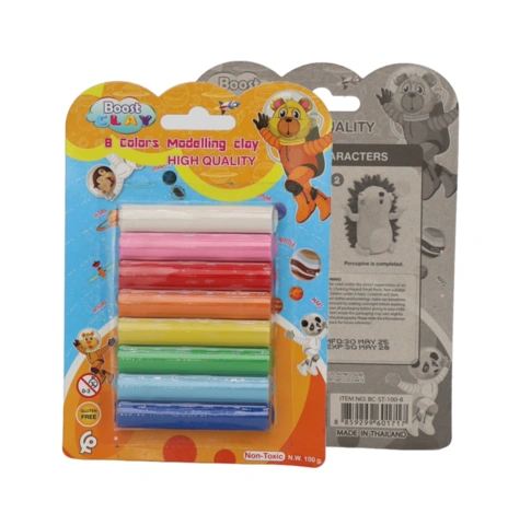 Pâte à Modeler 8 couleurs