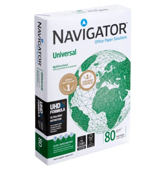 Ramette papier A4 500 feuilles 80g NAVIGATOR