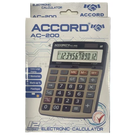 Calculatrice Bureau AC-200 CD-2449RP