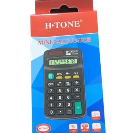 Calculatrice PM 8 chiffres Noir Ecolo Smart