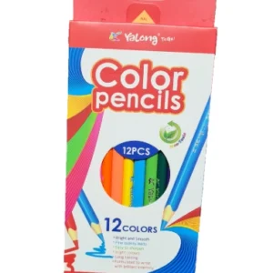 Crayons de couleur Yalong 12 couleurs