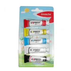 GOUACHE DE 5 COULEUR EXPRESS XJ-3466
