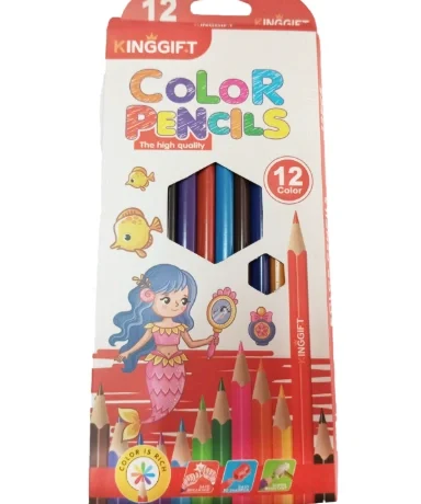 12 Crayons de couleurs KINGGIFT