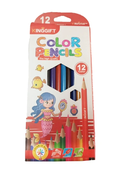 12 Crayons de couleurs KINGGIFT