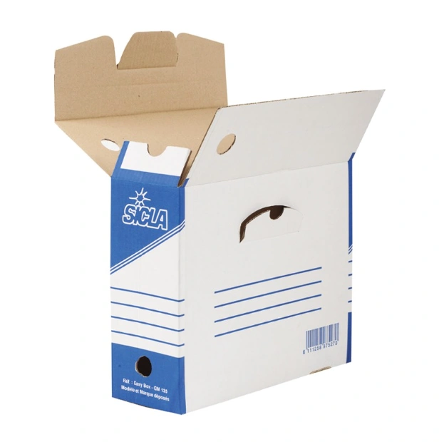 Boite 385_300 Dos 135 GM en Carton Ondulé Blanchi Sicla