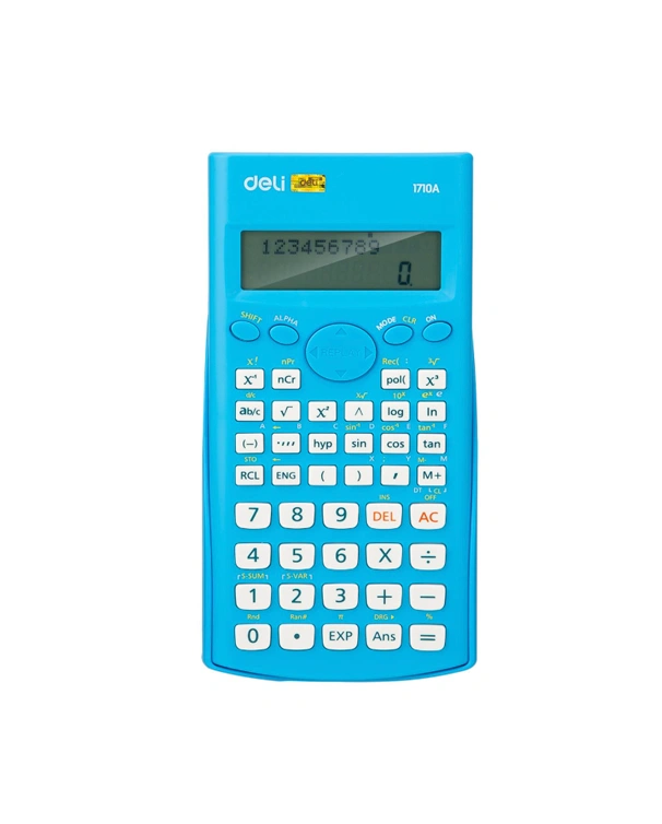 Calculator DELI SCIENTIFIC Rio REF 1710A blue copy