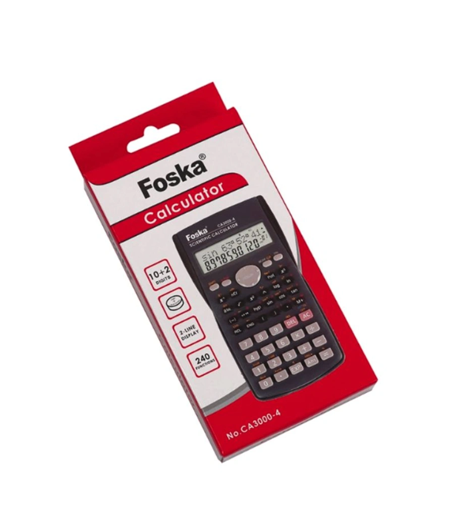 Calculator FOSKA NO CA3000-4 SCIENTIFIC 10+2DIGITS