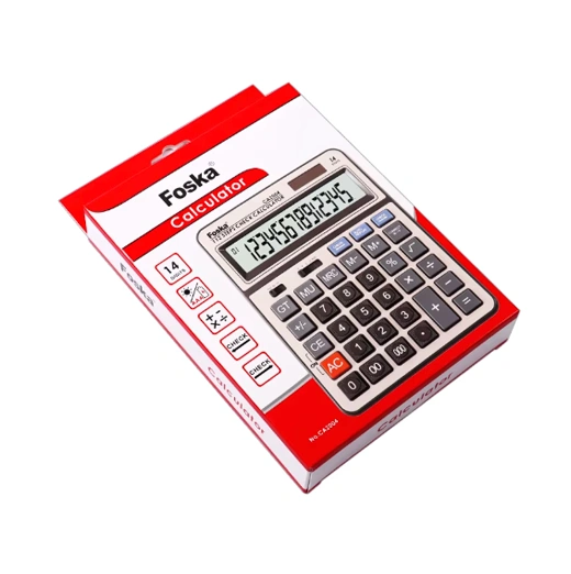 Calculator FOSKA No°. CA2004 ELECTRONIC 14 DIGITS