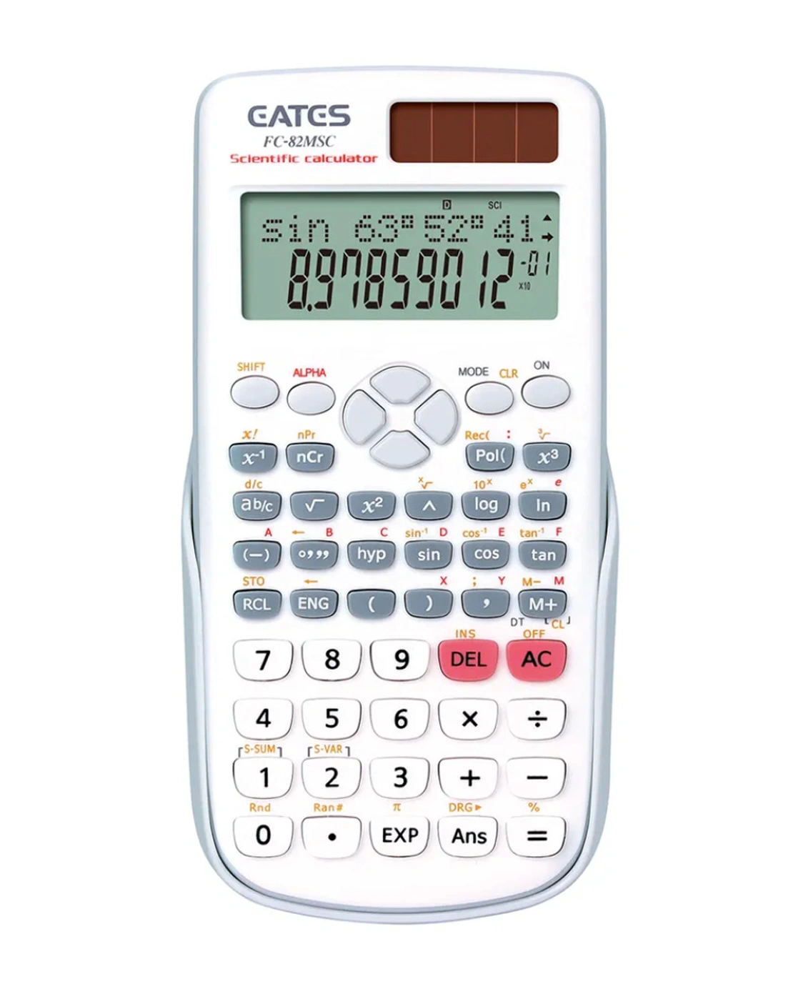 Calculatrice scientifique -10+2 Digital - EATES