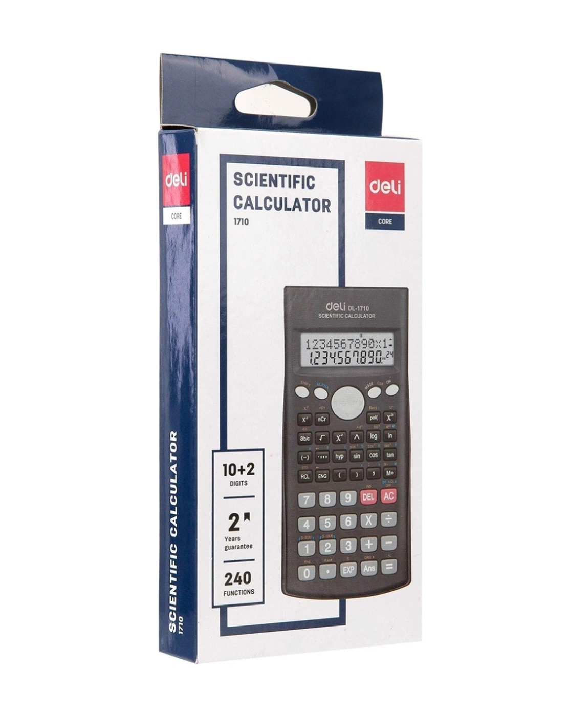 Calculatrice scientifique deli e1710