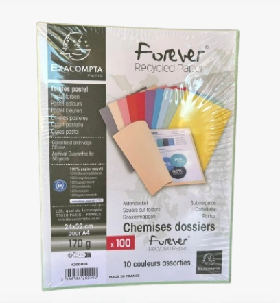 Chemises Dossiers FOREVER