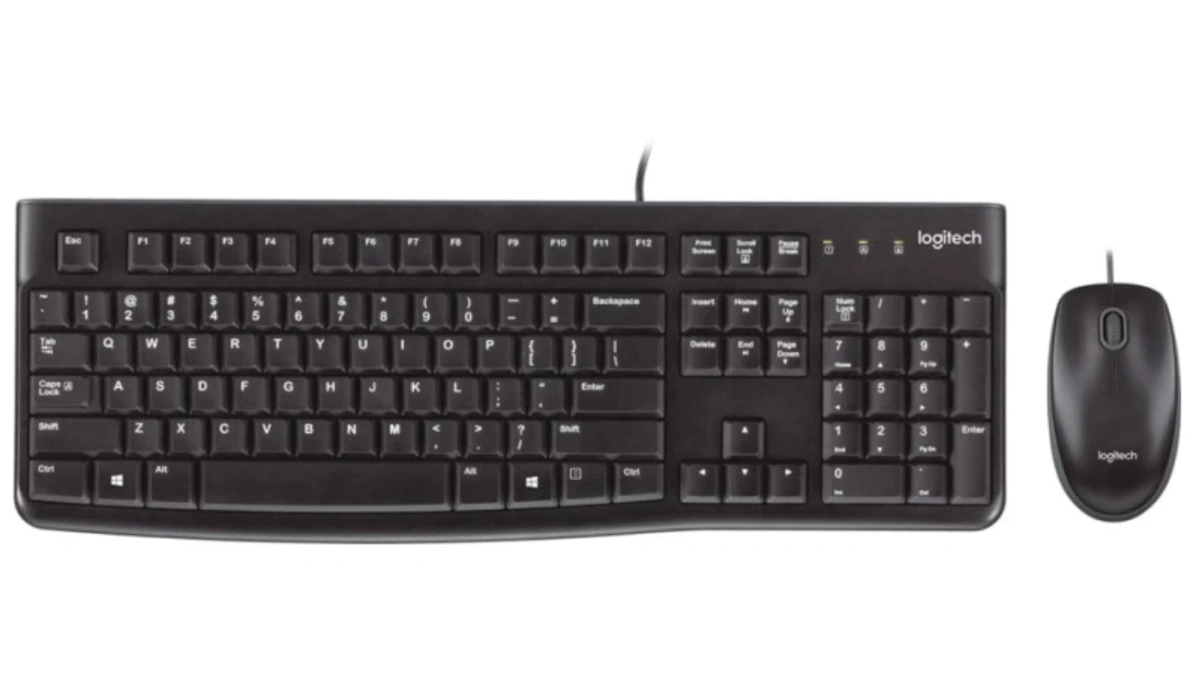 Clavier et souris filaires Logitech Desktop MK120
