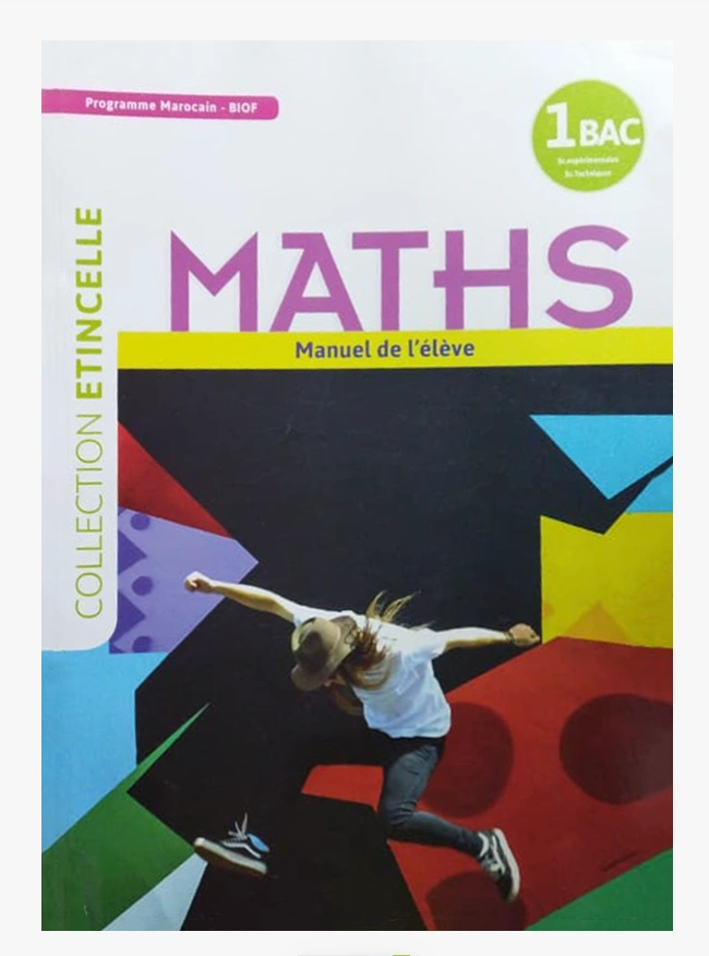 Collection Etincelle Maths TC Manuel de l'élève 1.Bac