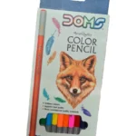 Crayons de couleur en bois Doms – Boîte de 12
