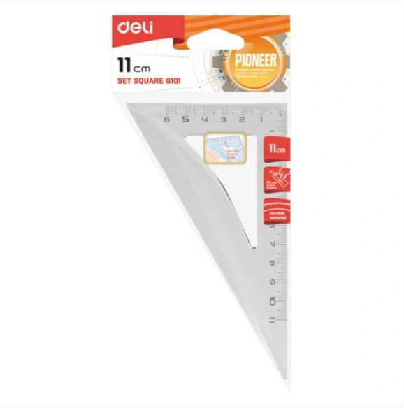 Equerre 11cm Pioneer DELI