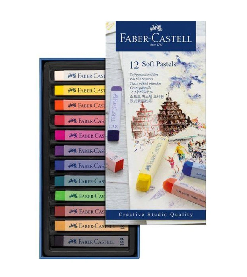 Faber Castell Soft Pastel 12 Sets