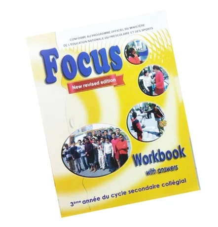 Focus workbook (3éme année de collége) English's Book