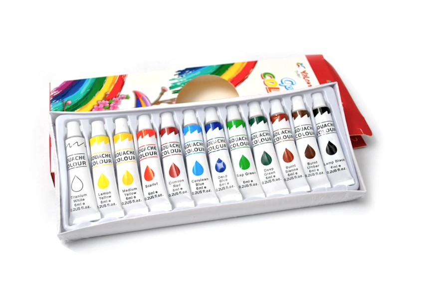 GOUACHE 12 COLOURS YALONG TOGO REF TL202249-12