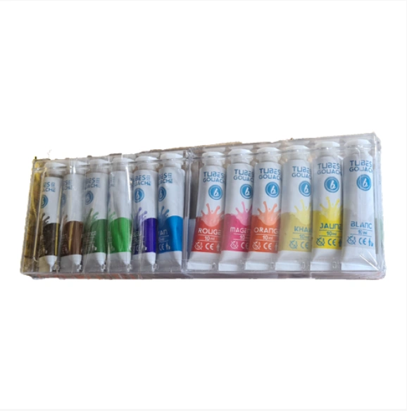 Gouache de 12 tubes ml BOOST SCHOOL
