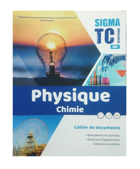 SIGMA PC TC CAHIER DE DOCUMENTS COULEURS