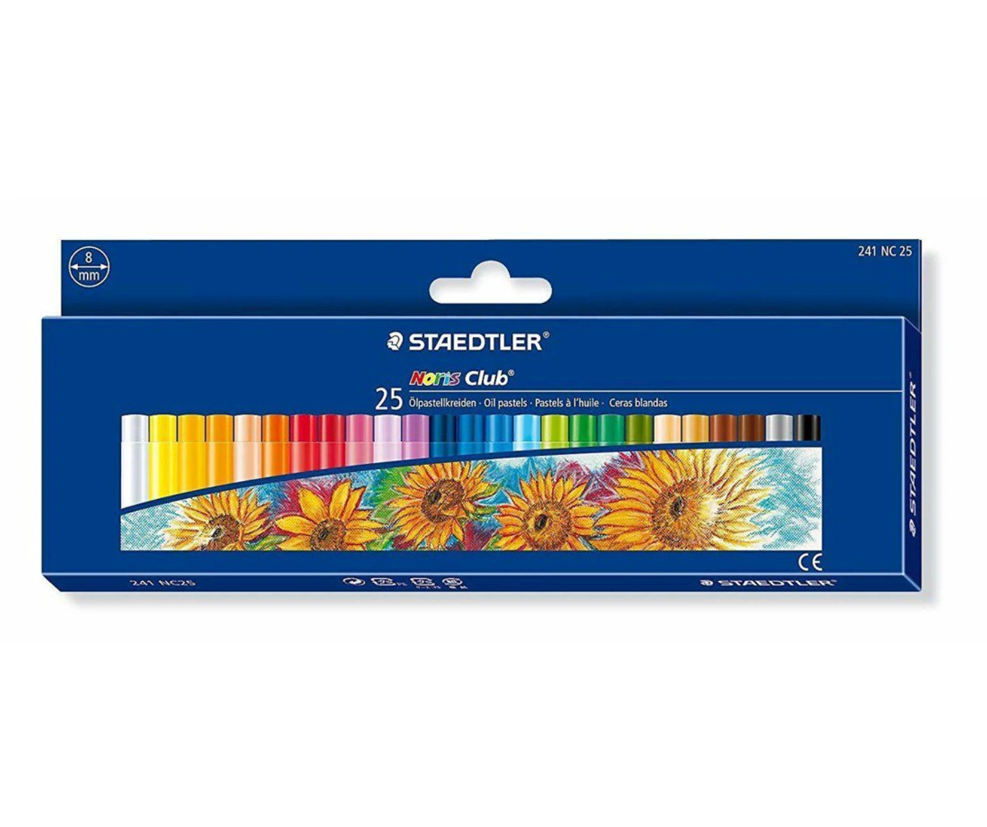 STAEDTLER 25 Pastels à l’Huile Assorties