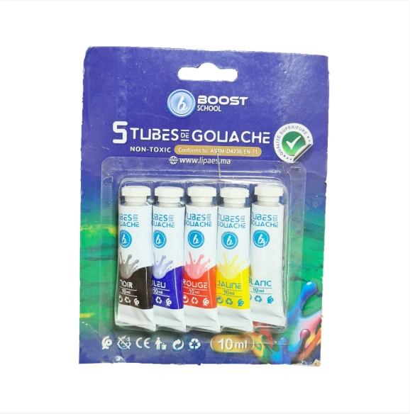 Tubes de gouache