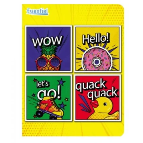 CAHIER PIQUE 96 P 17X22 60 G BOOST SCHOOL 180 PCS