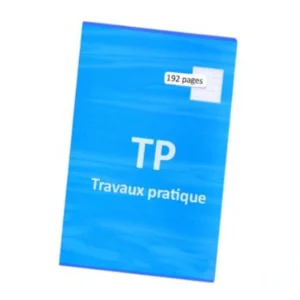 CAHier 192 page TP format 21×29.70 cm 60g SAFIR