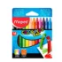 COLOR PEPS WAX MAPED 12 CRAYONS CIRE petit FORMAT