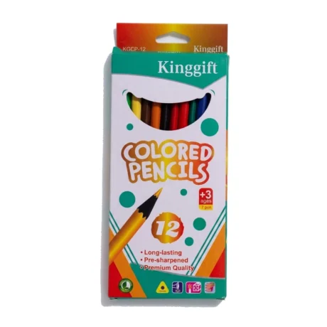 CRAYONS COLOR 12 PENCIL KINGGIFT