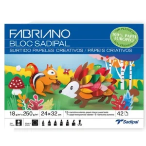 FABRIANO BLOC SADIPAL 24X32 ASSORTIMENT