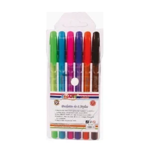 POCHETTE DE 6 STYLO BRILLANT HAO YOU