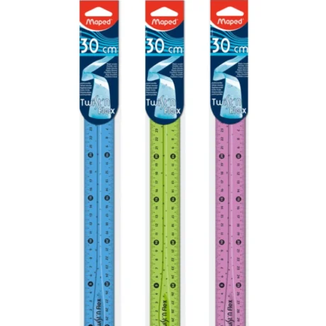 REGLE FLEXIBLE incassable 3PSC _ 30 CM