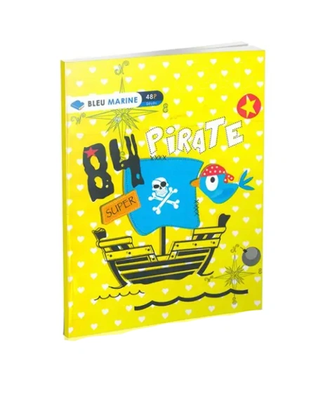 CAHIER 288 PAGE 21 X 29.70 SEYES BLEU MARINE REF 7128