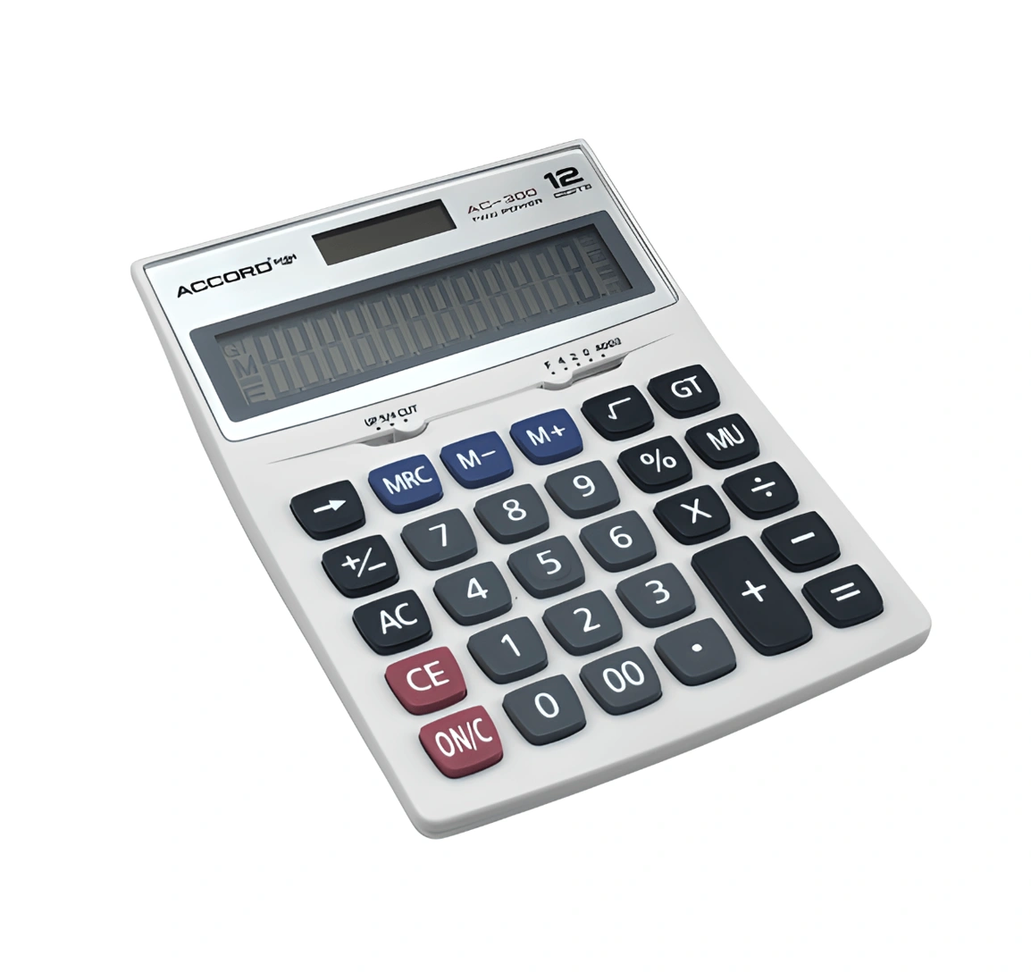 CALCULATRICE 12 CHIFFRES REF AC-300 ACCORD 12 DIGITS